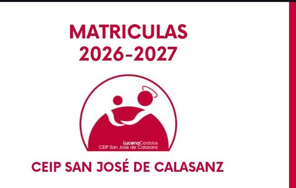 MATRÍCULAS 2026/27